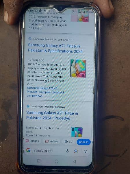 samsung mobile a71. .  all OK ha call whp 03104490643 Exchange posebel 9