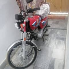 Honda CG125 Model 23/24 lush condition All Punjab number