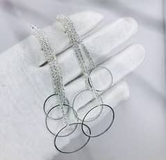 American diamond 9 to5 earrings