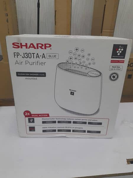 SHARP AIRPURIFIER S. 30 CLEAN UP UR BREATH 0