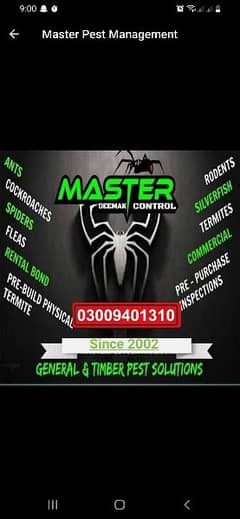 pest control/termite control/fumigation spary