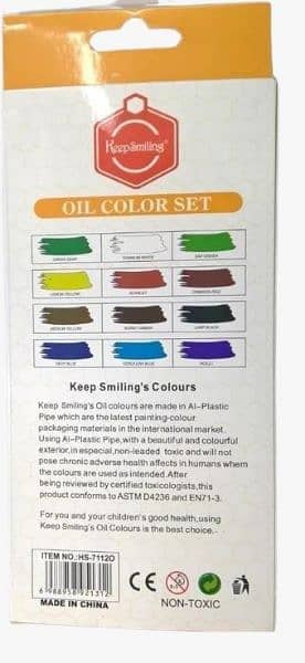 Oil color paint 6ml 1