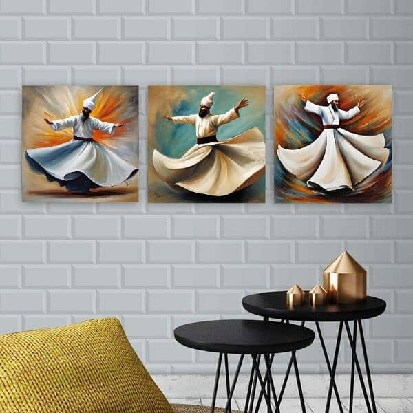 sufi art | Handmade Painting | Home Decor | Wall Decor 3