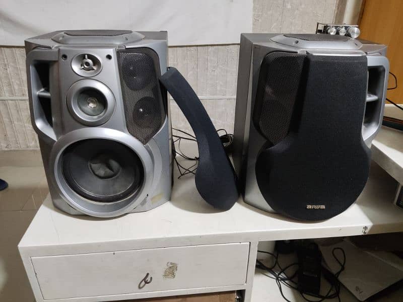 Aiwa Speakers/Subwoofers Pair, SX-ANS706 1