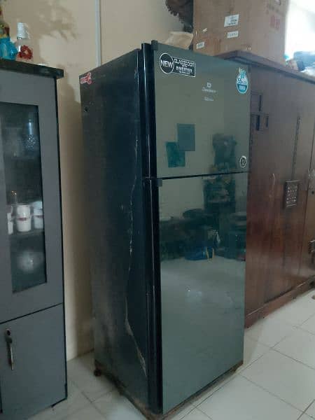 Dowlance inverter glass  door giray colour large size 2