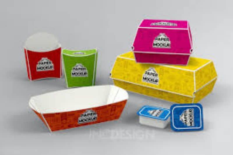 Box, Burger Box, Pizza Box, bags, Paper bag, Tissue box, cake box, etc 0