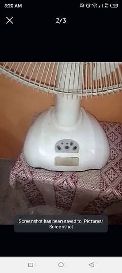 charging fan sogo