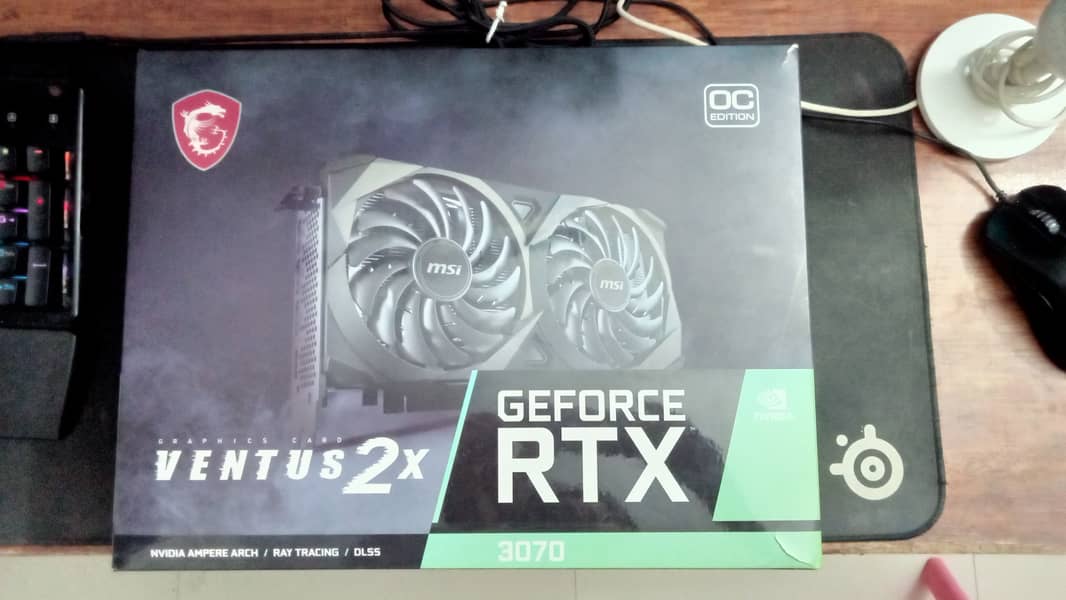 NVIDIA GEFORCE MSI RTX 3070 - Ventus 2x OC Edition - 8GB Graphics Card 0