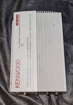 KENWOOD 2 CH HIGH AMPLIFIER 1200WATS {SPEAKERS WOOFER SOUND SYSTEM} 0