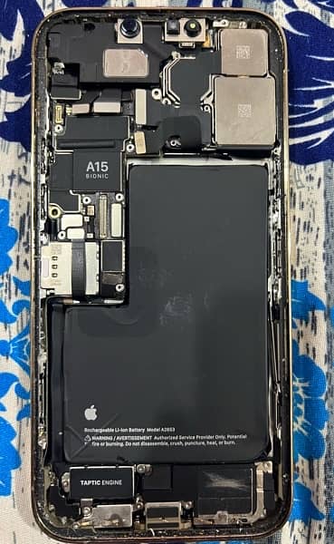 Iphone 13 Pro Max Housing With Camera Original Battery 5