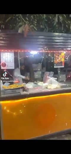 Food Stall, Fries stall, Fast food stall, Food counter