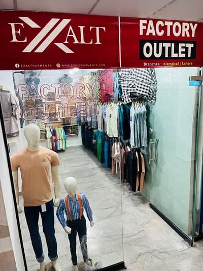 Experienced salesman for garments shop