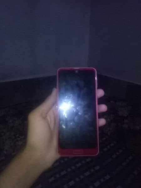 sharp aquos R2 mobile shesha krick back. krick pta approved 0