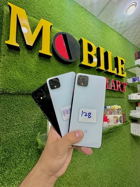 Google pixel 4 | 4XL | 4A | 4A5G 128gb Official PTA APPROVED MOBILE 0