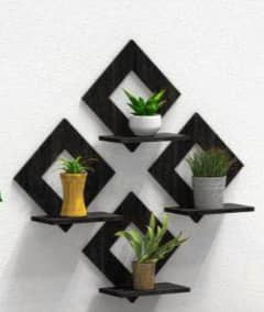 Modern Haxa Wall Hanging Shelf. pack 3