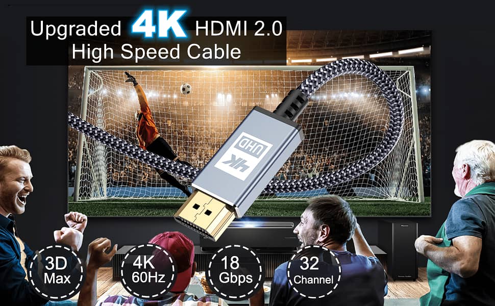 PIHEN High quality 24K Gold Plated HDMI cable With anti-interference 17