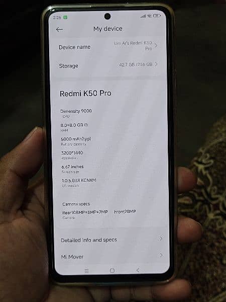 Redmi K50 Pro 8