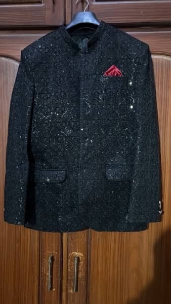 Prince Coat Black ( Medium Size ) 3