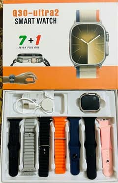 7 in 1 Ultra 2 Smart watch with silicone case