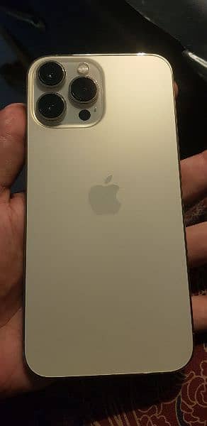 13 iphone pro max 128 gold color 1