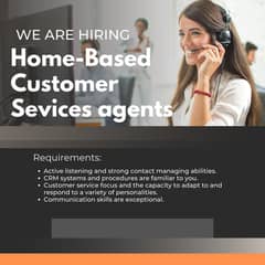 Home-Based Chat Support Service Agents