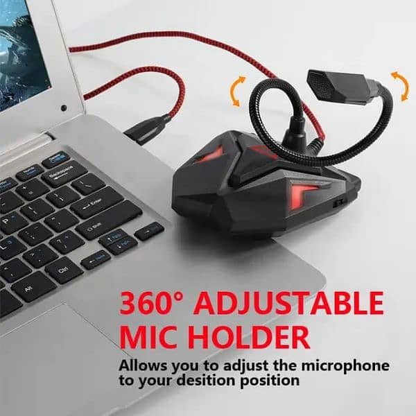 Yanmai G55 Desktop USB Gaming microphone for youtube, gaming, podcast 6