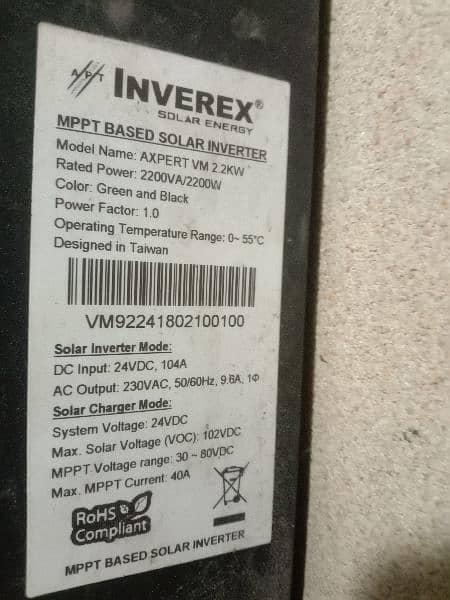 I am selling my inverter 2.2 1