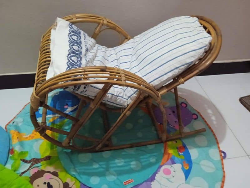 Wooden Swing Chair just like New Available for Sale 0