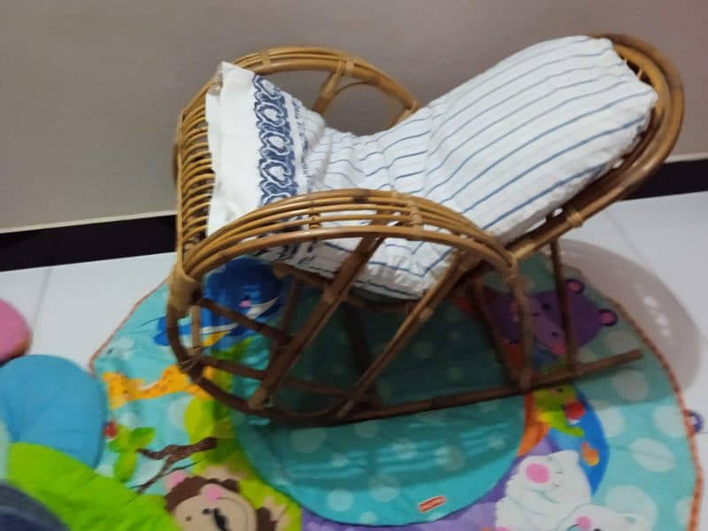 Wooden Swing Chair just like New Available for Sale 2