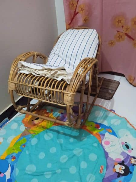 Wooden Swing Chair just like New Available for Sale 4