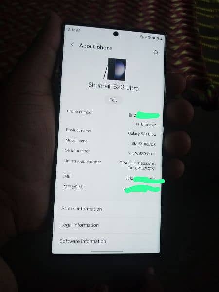 Samsung Galaxy S23 Ultra non pta for sale 1