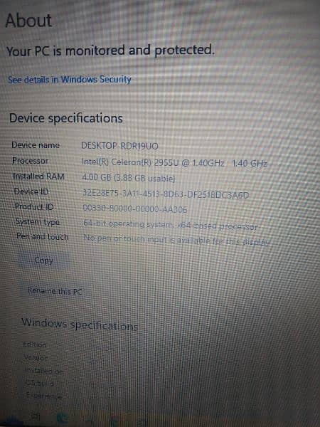 HP | 128GB SSD M2 | 4GB RAM | Windows 10  | Chromebook 8