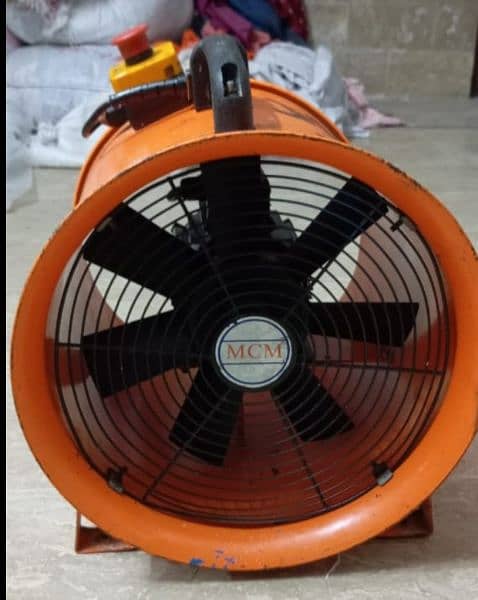 MCM Portable ducted Ventilation Exhaust Fan 0