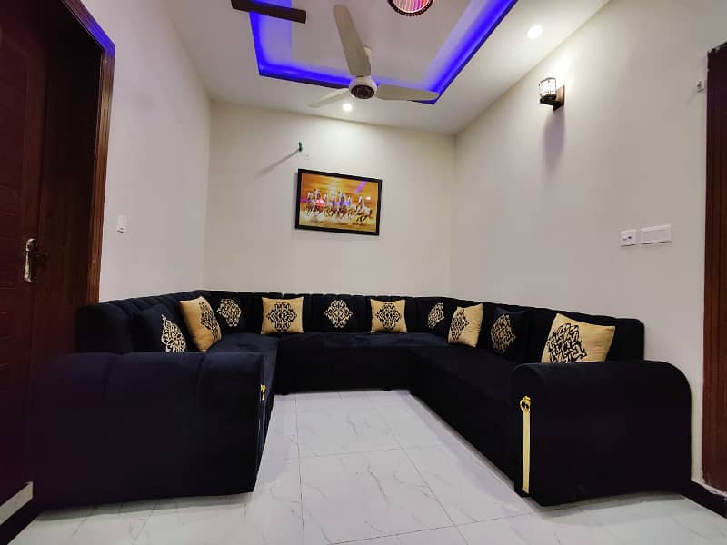 5 Marla Fully Furnished House For rent In Ali Block 7