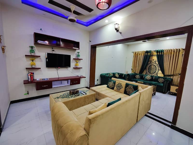 5 Marla Fully Furnished House For rent In Ali Block 9