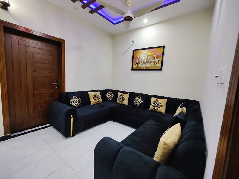 5 Marla Fully Furnished House For rent In Ali Block 12