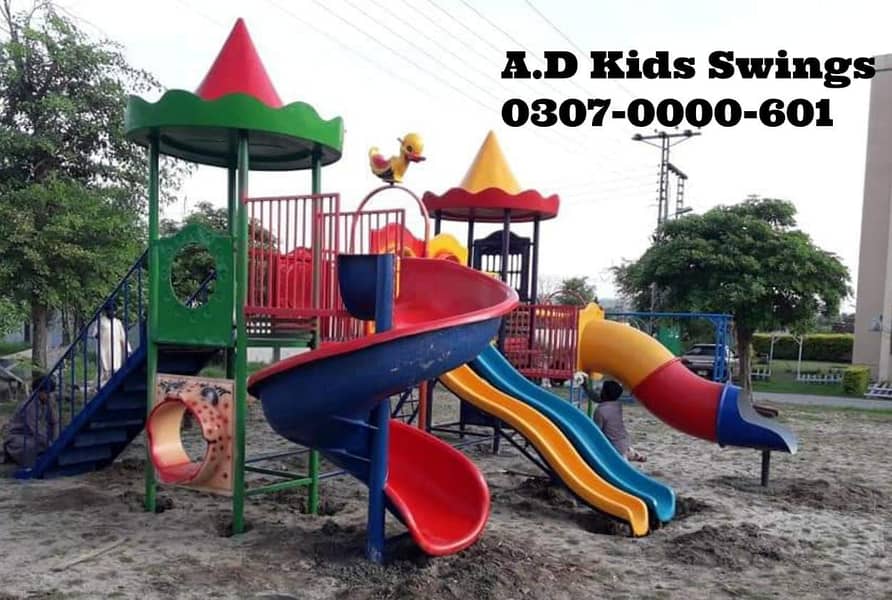 Swings |Slides|Tree House|Wooden Play House| Seesaw|Kids Bench etc 18