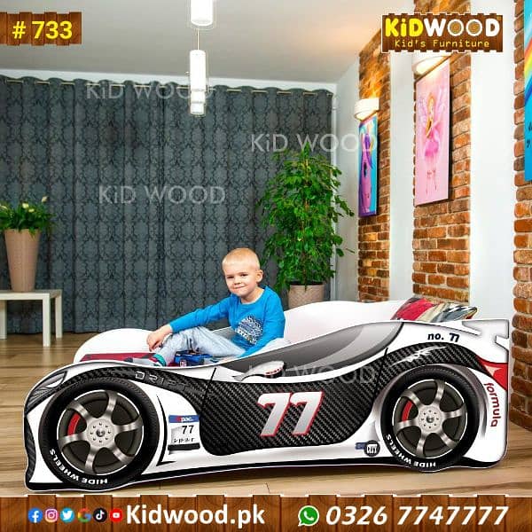 Kid's Bed (Different Design Different Prices) 5