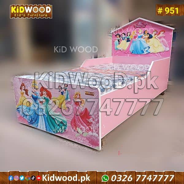 Kid's Bed (Different Design Different Prices) 18