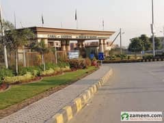 9 Marla plot for sale in Canal Garden Lahore