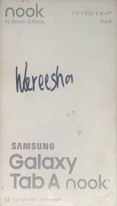 Samsung Galaxy Tab A 7 Inches Used