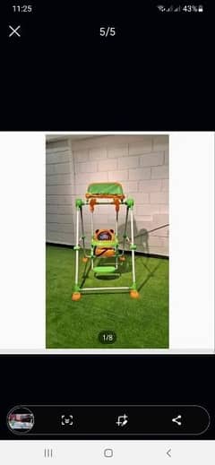 baby garden swing