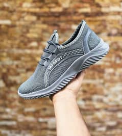 Men's  Casual Breathable Fashion Sneakers-Jf018 'Grey' 0