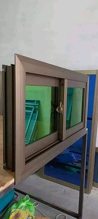 aluminium window/upvc door/glass work/partition/upvc window/cabine 1