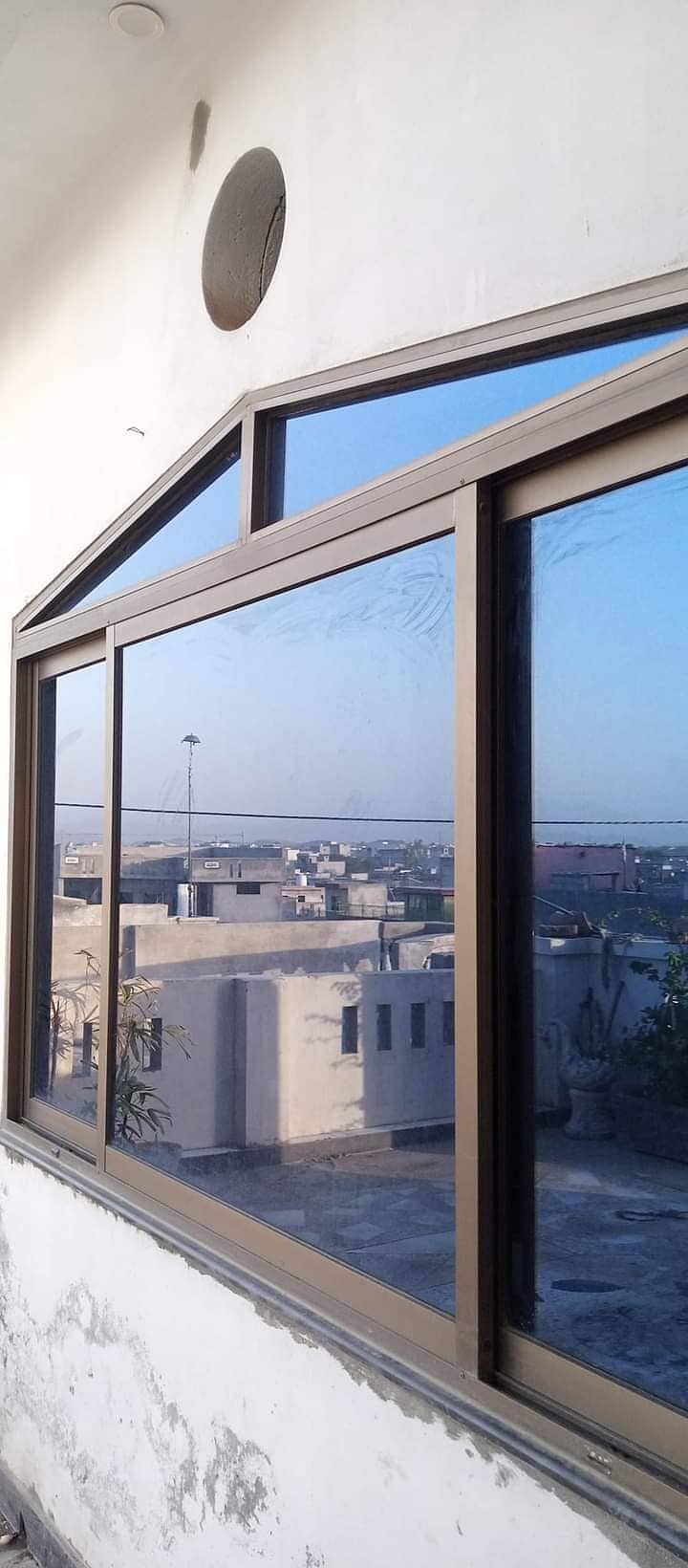 aluminium window/upvc door/glass work/partition/upvc window/cabine 7