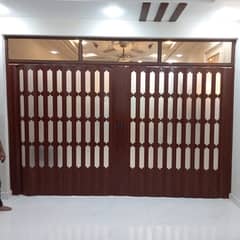 lasani folding door/door / folding partition door /wallpaper PVC pane