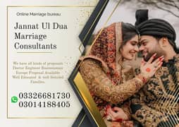 Marriage Bureau Services / Abroad Proposals / Online Rishta service