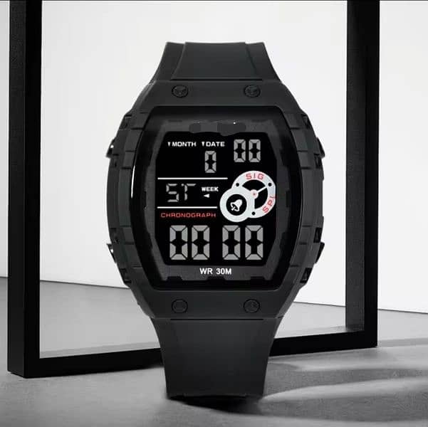 Men's Digital Display Watch 2