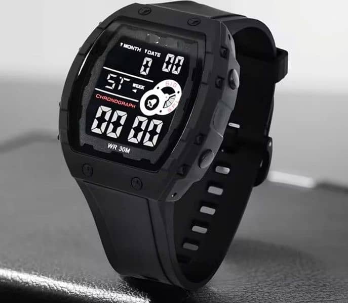 Men's Digital Display Watch 3