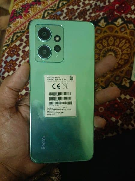 Redmi note 12 8/128 lush Condition with box and charger 4